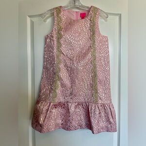 Lilly Pulitzer Pink and Gold Sz 16 girls